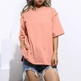 thumbnail image 1 of BAODANN "Women's Summer Oversized T Shirt Casual Short Sleeve Loose Round Neck Top Womens Summer Tees T Shirt Women Plain Womens T Shirts Short Sleeve Jr Fall Fashion Long Sleeve Fitted Shirt Women, 1 of 8
