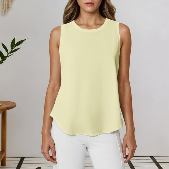 BAODANN Women's Tanks & For Everyday Wear Stylish And Versatile Tops For Any Occasion Comfortable And Trendy Ladies Sleeveless Shirts Bear Top Women Athletic Tops Women Athletic Crop V Neck 4x Women