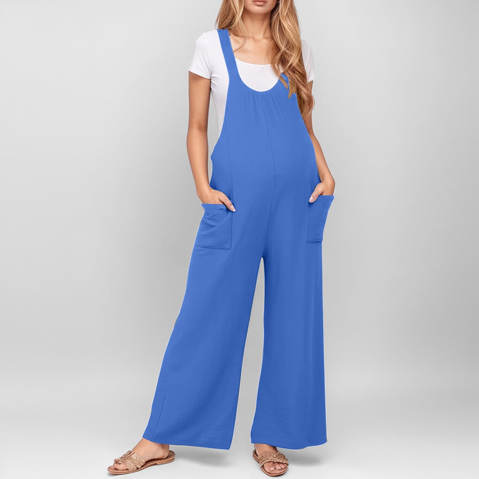 JoJo Maman Bébé MATERNITY FIT WIDE - Kombinezon - black/crno