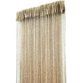 thumbnail image 1 of BAODELI Contemporary Golden Door Kitchen Curtains, 39.37 x 78.74 in, 1 of 9