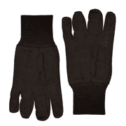 BAODELI Work Gloves - 12 Pcs, X-Large - Heavy Duty Cotton Jersey, Knit Wrist, Versatile Work Gloves for Various Tasks(Black)