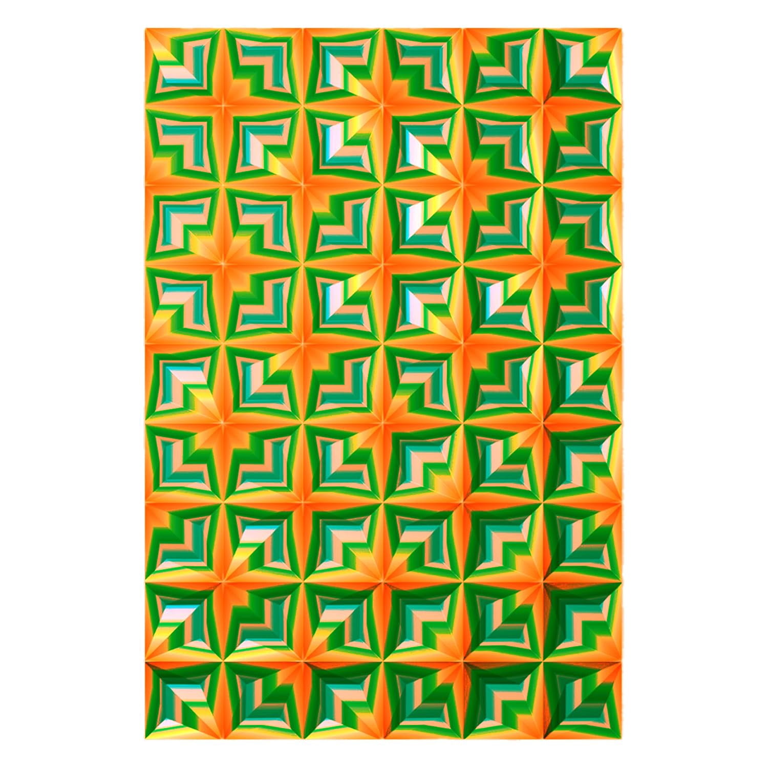 BAOFALI 3D-Prägeschablone Für Karten & Scrapbooking | 16x11.4 Cm Textur-Schablone Für Papierbasteln