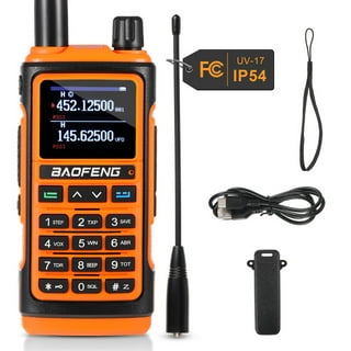 Baofeng UV-9R Plus IP67 Waterproof UHF/VHF Walkie Talkie Long Range 8W Ham  Radio + Speaker Mic