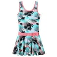 thumbnail image 1 of BAOHULU 3-8Y Girls Swimsuit Female UPF 50+ Floral Strap Bathing Suit, 1 of 5