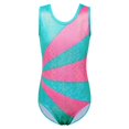 thumbnail image 1 of BAOHULU Girls Gymnastics Leotard Female Sleeveless Ballet Dancewear, 1 of 5