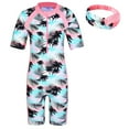 thumbnail interactive-video image 1 of Bilo Baby Girl Swimsuit Set – Rash Guard & Bathing Suit, Pool Party Ready 1 of 6