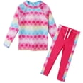 thumbnail image 1 of BAOHULU Kids Long Sleeve Swimsuit UPF 50+ Rash Guard Two Pieces Bathing Suit Swimwear, 1 of 6