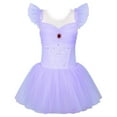 thumbnail image 1 of BAOHULU Princess Tulle Dress Ballet Leotard for Girls Ruffle Sleeve Dance Outfit, 1 of 6