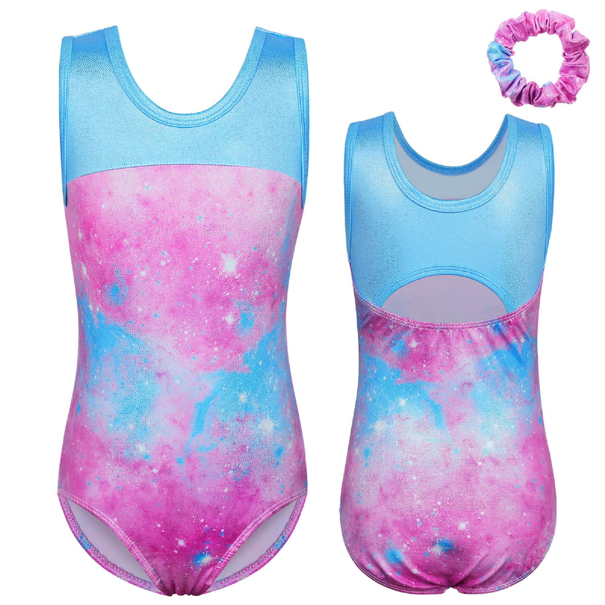  BAOHULU Leotards for Girls Gymnastics Glitter Diamond