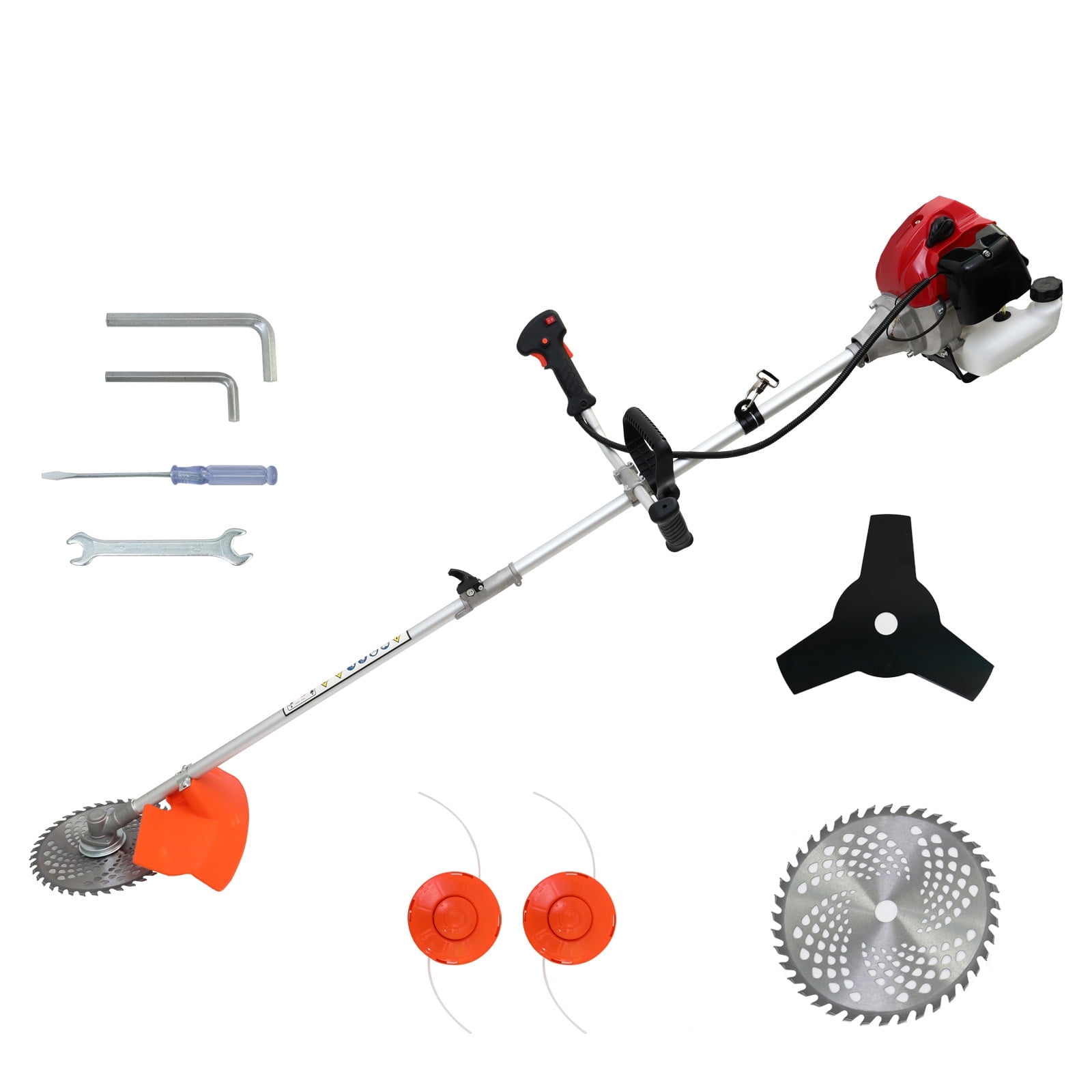 BAOKALER 52CC Gasoline Grass String Trimmer, 2-Stroke Gas BAOKALER 52CC Gasoline Grass String Trimmer, 2-Stroke Gas