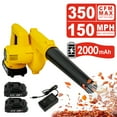 thumbnail image 1 of BAOKALER Cordless Mini Leaf Blower 20V Max Battery, Handle Electric Blower and Vacuum Cleaner with 2 Battery for Pet Hair,Crumb,Dust Cleaning, 1 of 13