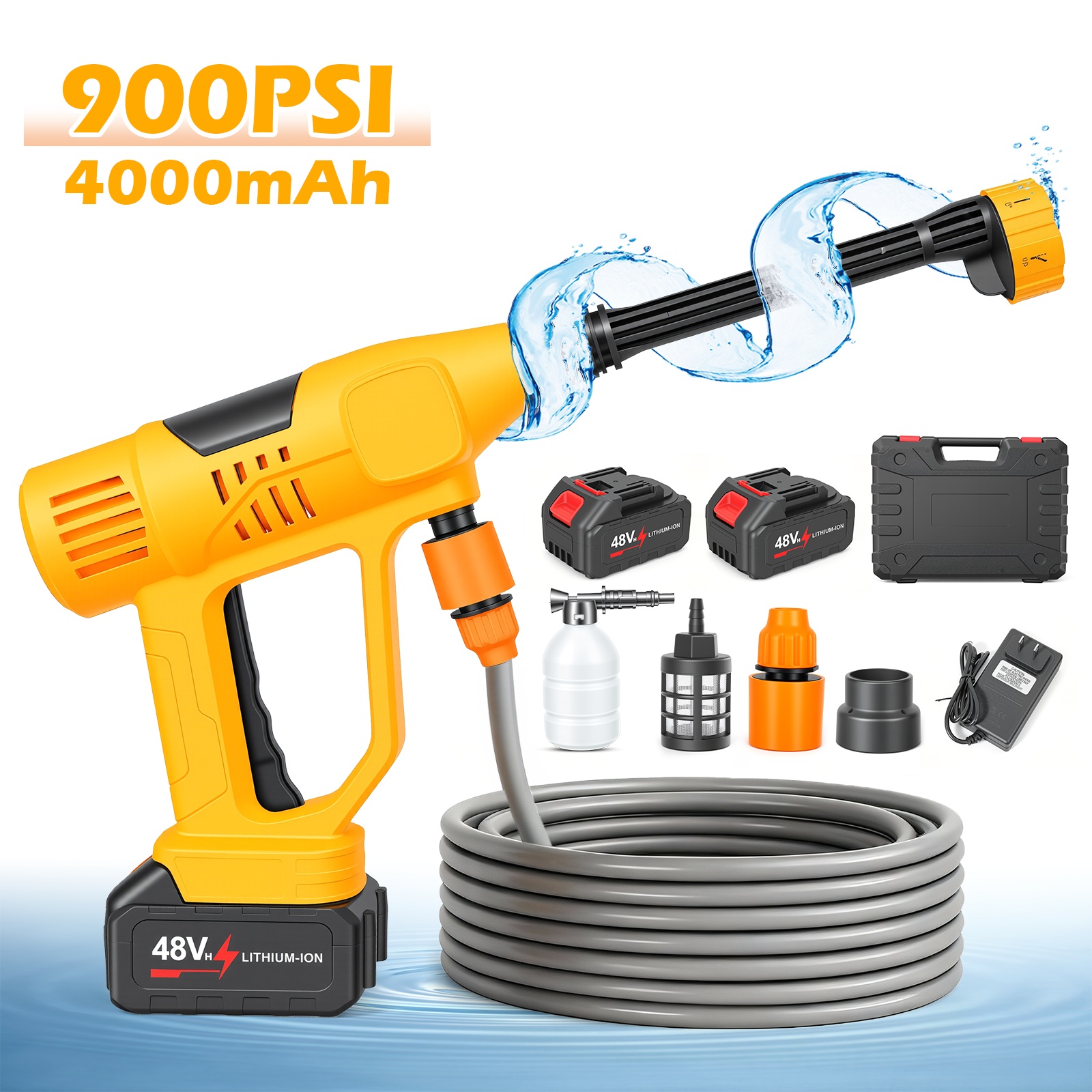 Free Shipping! Hyper Tough Electric Pressure Washer 1600 PSI for