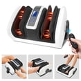 thumbnail image 1 of BAOKALER Shiatsu Foot Massager, Foot and Calf Massager with Heat, Air Compression Massage Machine for Circulation, Gifts for Mom Dad Elders, Home Office Use, White, 1 of 9
