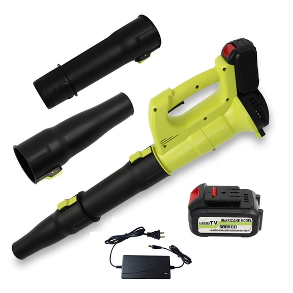 Cordless Leaf Blower, 21V Leaf Blower with 4.0Ah Battery and Charger, 150MPH High‑Velocity Airflow, Lightweight 5 lbs Design for Outdoor Debris