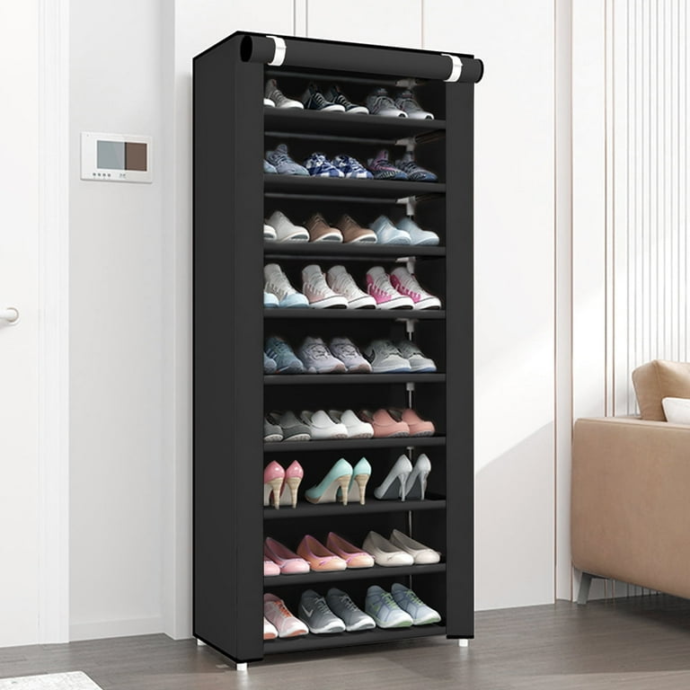BAOKALER 10-Tier Shoe Rack Organizer for Entryway, 27 Pairs BAOKALER 10-Tier Shoe Rack Organizer for Entryway, 27 Pairs