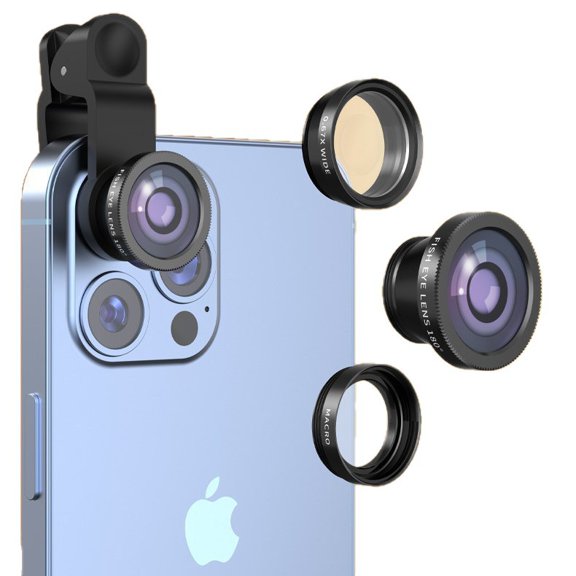 BAOLE 2026 New Mobile Phone Lens: Fisheye Macro Lens, Rear Macro HD Lens, External Wide-Angle Lens
