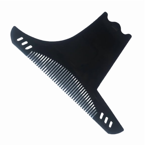 BAOLE 6-in-1 Beard Shaping Comb – Multifunctional Styling Template for Precise Beard & Hair Grooming.