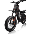 thumbnail image 1 of BAOLUJIE M2 3000W Electric Dirt Bike for Adults, 53 MPH, 60V/25Ah Removable Battery, 20x4.0 Fat Tires, Full Suspension, Heavy-Duty Aluminum Frame, Off-Road MTB, UL2849(Red), 1 of 6