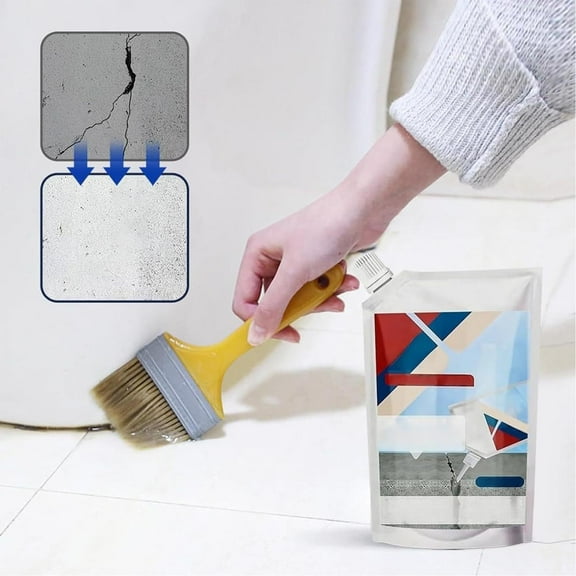 BAOPAI 200ml Concrete Crack Filler - Waterproof Cement Grout Sealer High Strength And Flexible