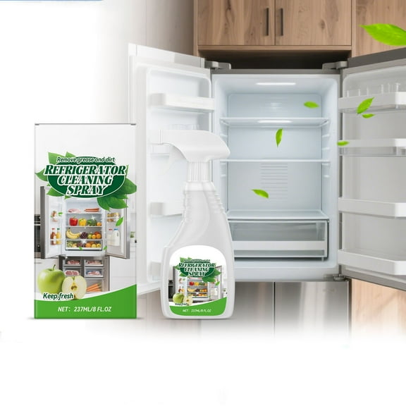 BAOPAI 237ml Refrigerator Cleaning Spray Decontamination Deodorization Stain Removal Fresh Odor Eliminator For Household Kitchen Use