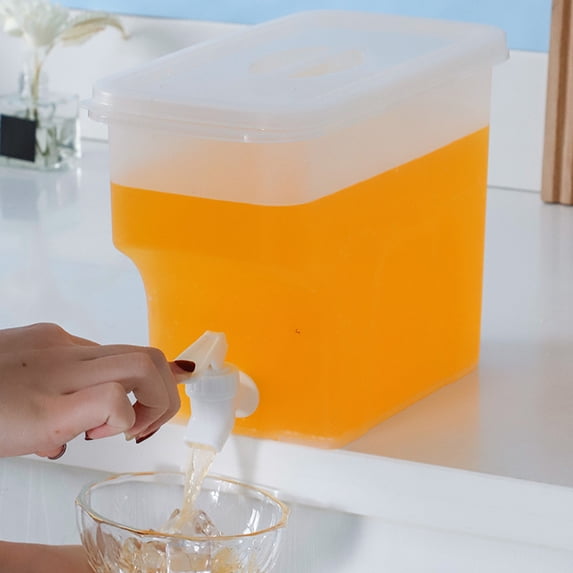 BAOPAI 3.6L Large Capacity Beverage Dispenser with Tap and Lid for Iced ...