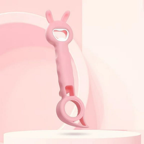 BAOPAI 4 In 1 Manual Lid Remover Multifunctional Bottle Opener For Home Kitchen With Ergonomic Handle Easy To Use Space Saving Essential Tool