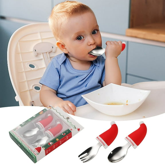 BAOPAI 40-Piece Children's Creative Tableware Gift Set with Forks and Spoons for Easy and Fun Mealtime Good for Toddlers Birthday Parties and Holiday Presents