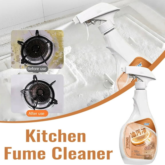 BAOPAI Heavy Duty Kitchen Degreaser Concentrated Formula Emulsifies Grease Removes Stubborn Stains Safe For Hands Multipurpose Cleaner For Grills And Tiles