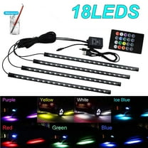 BAOPAI 72 LEDs 4X LED USB RGB LED Neon Strip Light Music Remote Control