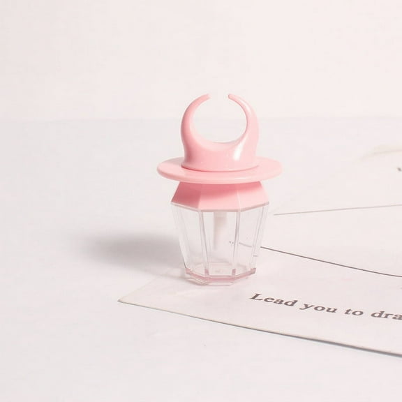 BAOPAI 8ml Ring Shaped Lip Gloss Tube Airtight Chemical Resistant DIY Customizable For Home Personal Use
