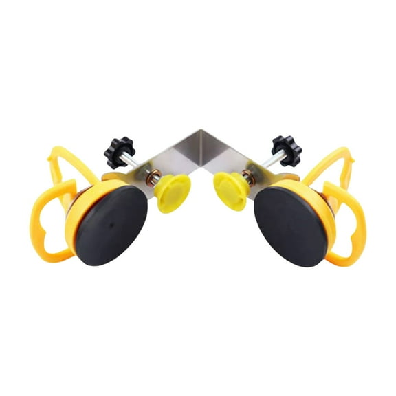 BAOPAI 90-Degree Right Angle Fixed Tension Suction Cup Tool for Ceramic Tiles and Fish Tanks with Large Slab Splicing Adjustment and Secure Begonia Angle Shaping