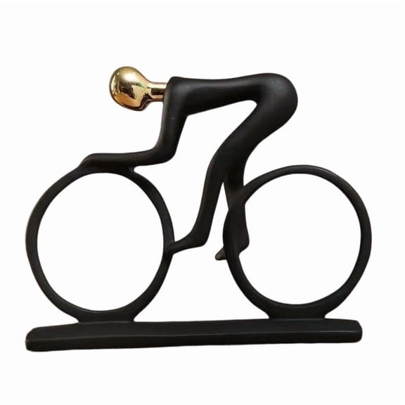 BAOPAI Abstract Sports Figure Resin Statue for Home and Office DecorationEuropean Style Handicraft Art PieceDurable and Scratch-ResistantIdeal Gift for Sports Enthusiasts