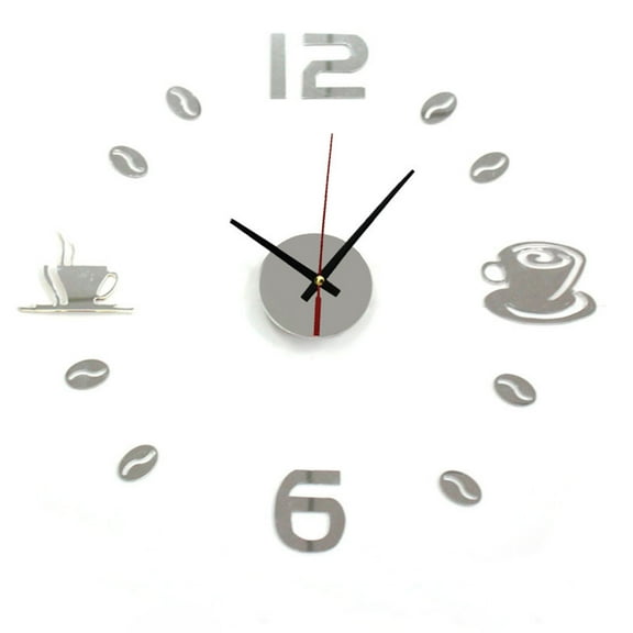 BAOPAI Acrylic DIY Wall Clock With Self Adhesive For Home Office Silent And Functional Digital Timekeeping Modern Decor For Spring Refreshment
