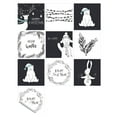 BAOPAI Adhesive Tile Sticker Set Nordic Style Cute Animal Kitchen ...