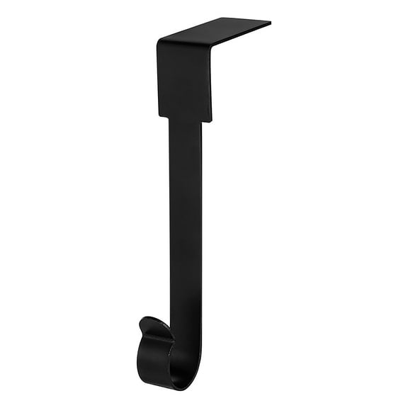 BAOPAI Adjustable Metal Christmas Stocking Rack Hook 0.5-3 Inch Tool-Free Fireplace Mount Sturdy Iron Holder for Heavy Stockings Garlands Lights Holiday Home Decor