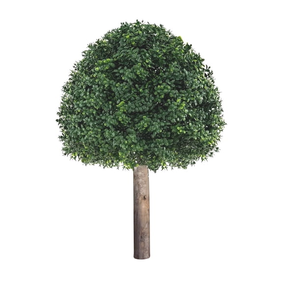 BAOPAI Artificial Topiary Ball Tree Faux Plants With Ground Spike For Indoor Outdoor Home Office Decor Realistic Appearance Easy Installation Low Maintenance