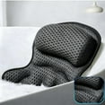 thumbnail image 1 of BAOPAI Bath Pillow For Tub With Suction Cups 3D Mesh Bathtub Spa Pillow For Neck Head Back Support Quickly Dry Comfortable, 1 of 7