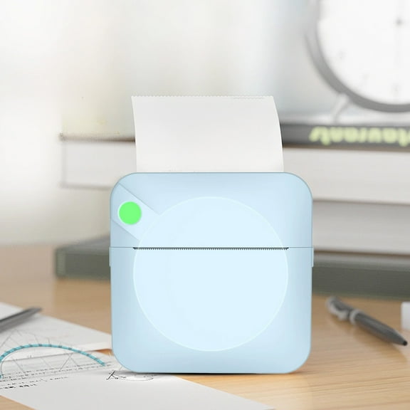BAOPAI C17 Portable Mini Pocket Printers Intelligent Inkless Thermal Printers With 1 Roll Of Paper For Students' Wrong Question Noteicker Label