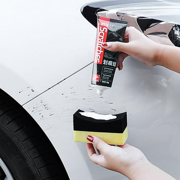 BAOPAI Car Scratch and Swirl Remover Polishing Cream - Instantly Removes Scratches Restores Gloss and Matches Any Paint Color for a Professional Finish