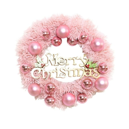 BAOPAI Christmas Decoration Wreath Door Hanging Christmas Scene Arrangement Wall Hanging Decoration