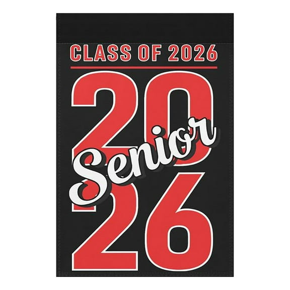 BAOPAI Class Of 2026 Senior Year Loading Funny Senior 2026 Flags Humorous Flag Outdoor