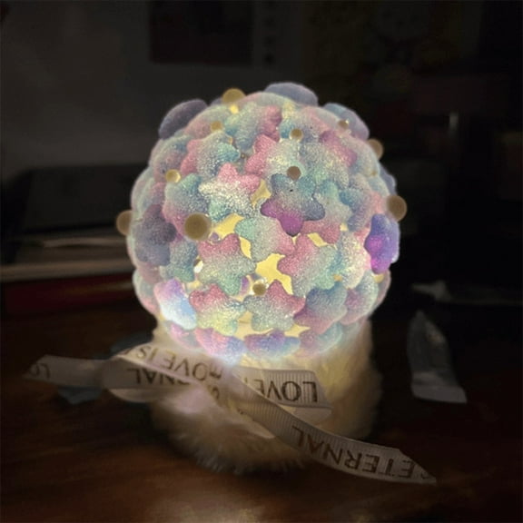 BAOPAI DIY Sparkling Skies Night Light Craft Kit - Handmade Atmosphere Lamp for Home DecorBedroomDeskPerfect Gift for Valentine's Day