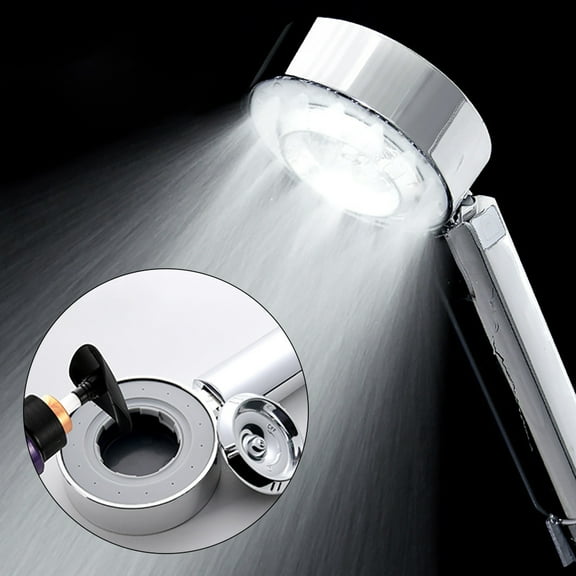 BAOPAI Double-Sided High Pressure Handheld Shower Head with 3 Spray Modes and Built-in Shower Gel Dispenser for a Customizable Showering Experience