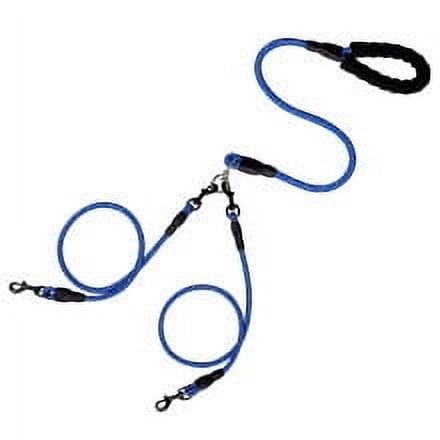 Baopai Dual Dog Leash For Two Dogs With 360 Rotating Swivel Hooks No