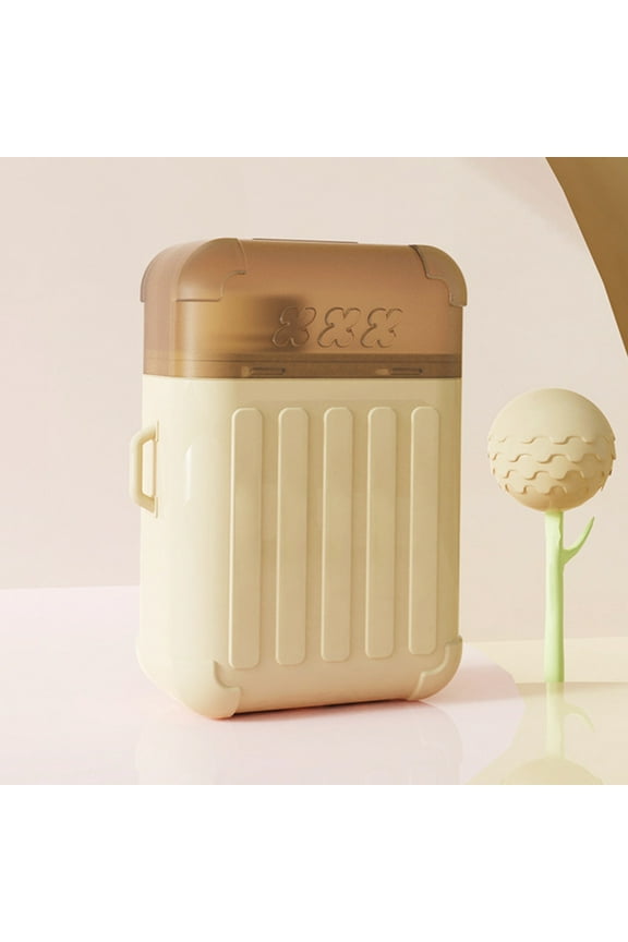 Ear Piercing Cleaning Lines 180 Count with Portable Pig Shape Storage Box Prevents Blockage and Odor Soft and Flexible for Painless Cleaning