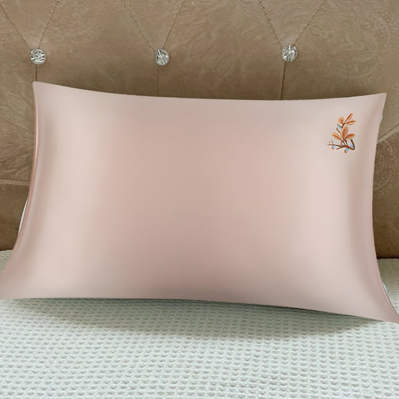 BAOPAI Embroidered Polyester Pillowcase - Soft and Comfortable for Romantic Bedroom Decor Standard Size 18.8x29.1 Inches Perfect Valentine's Day Gift Idea