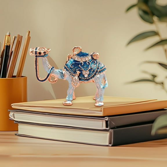 BAOPAI Featured Camels Keychain Ornament with Inlay Craftsmanship Unique Design Valentine's Day Gift for Lovers
