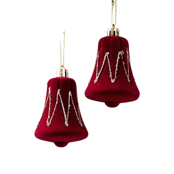 BAOPAI Flocking Pendant Ornaments Tree Decoration Small Pendant Window Decoration Ornaments