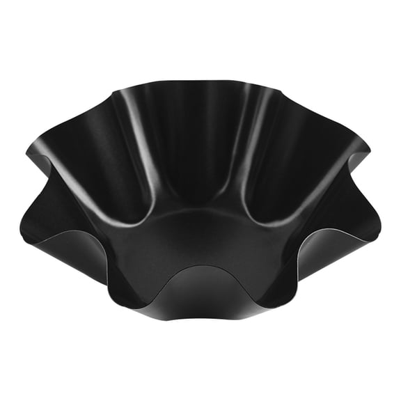 BAOPAI Flower Shaped Carbon Steel Baking Pan Non Stick Even Heat Dishwasher Safe for Tortilla Tacos Cakes Desserts Practical Baking Tool