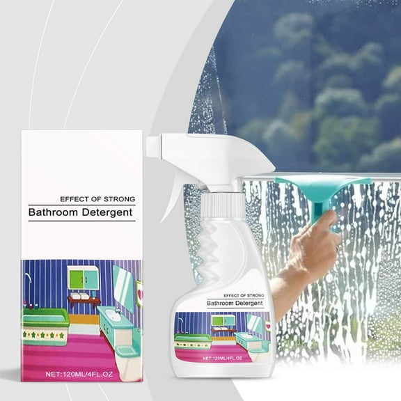 BAOPAI Glass and Tile Cleaner for Bathroom Glass Door Bathtub Tile Stain Removal Effective Cleaning Solution